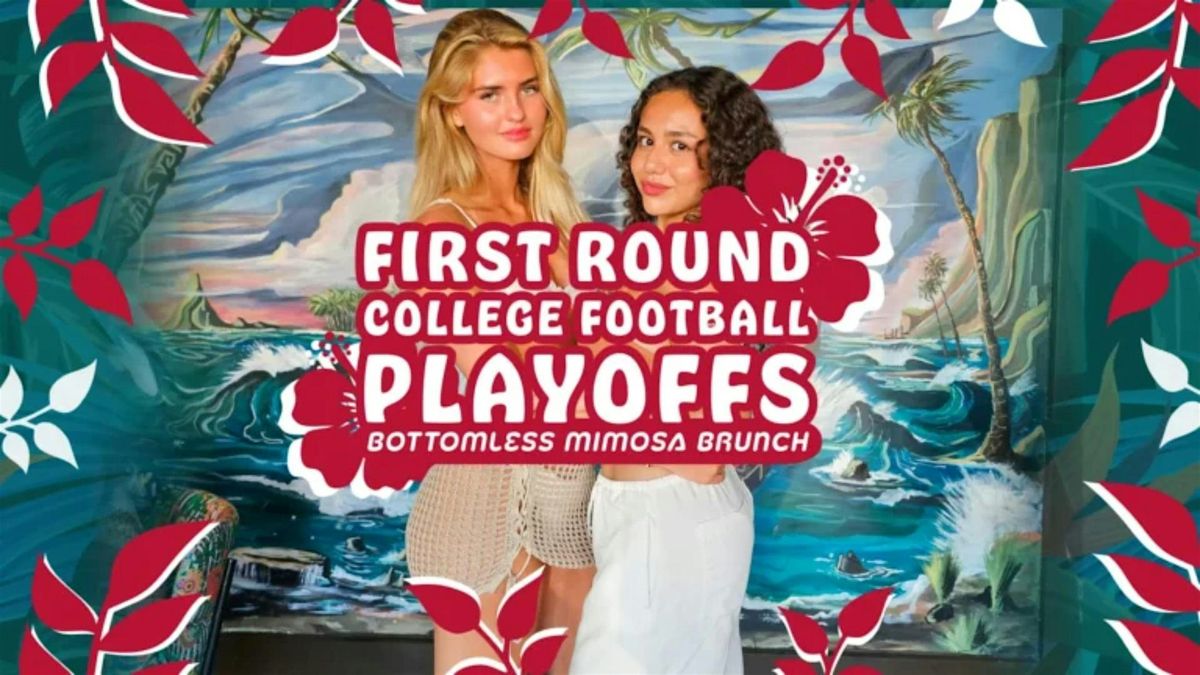 First Round College Football Playoffs Venice Beach