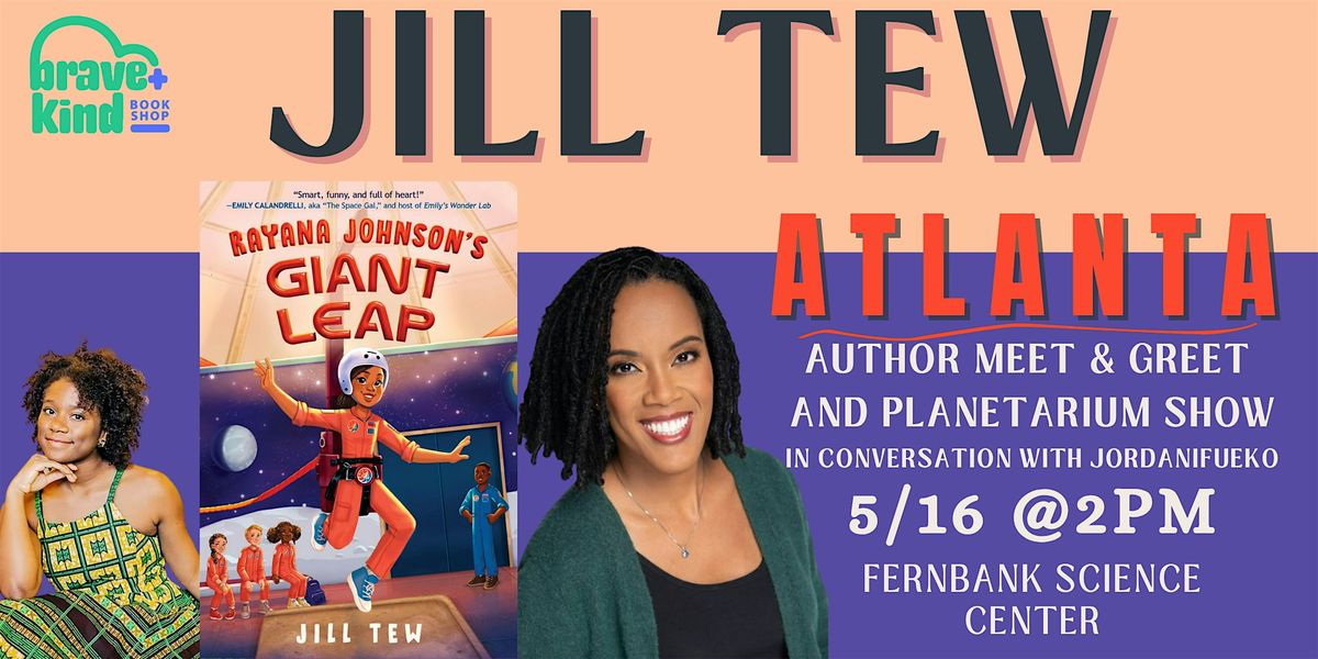 Space Camp with Author Jill Tew | Book Launch | Rayana Johnson's Giant Leap
