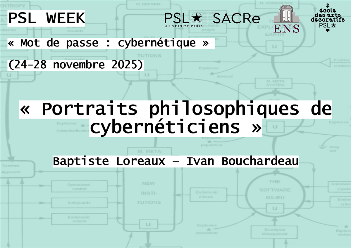 Portraits philosophiques de cybern\u00e9ticiens