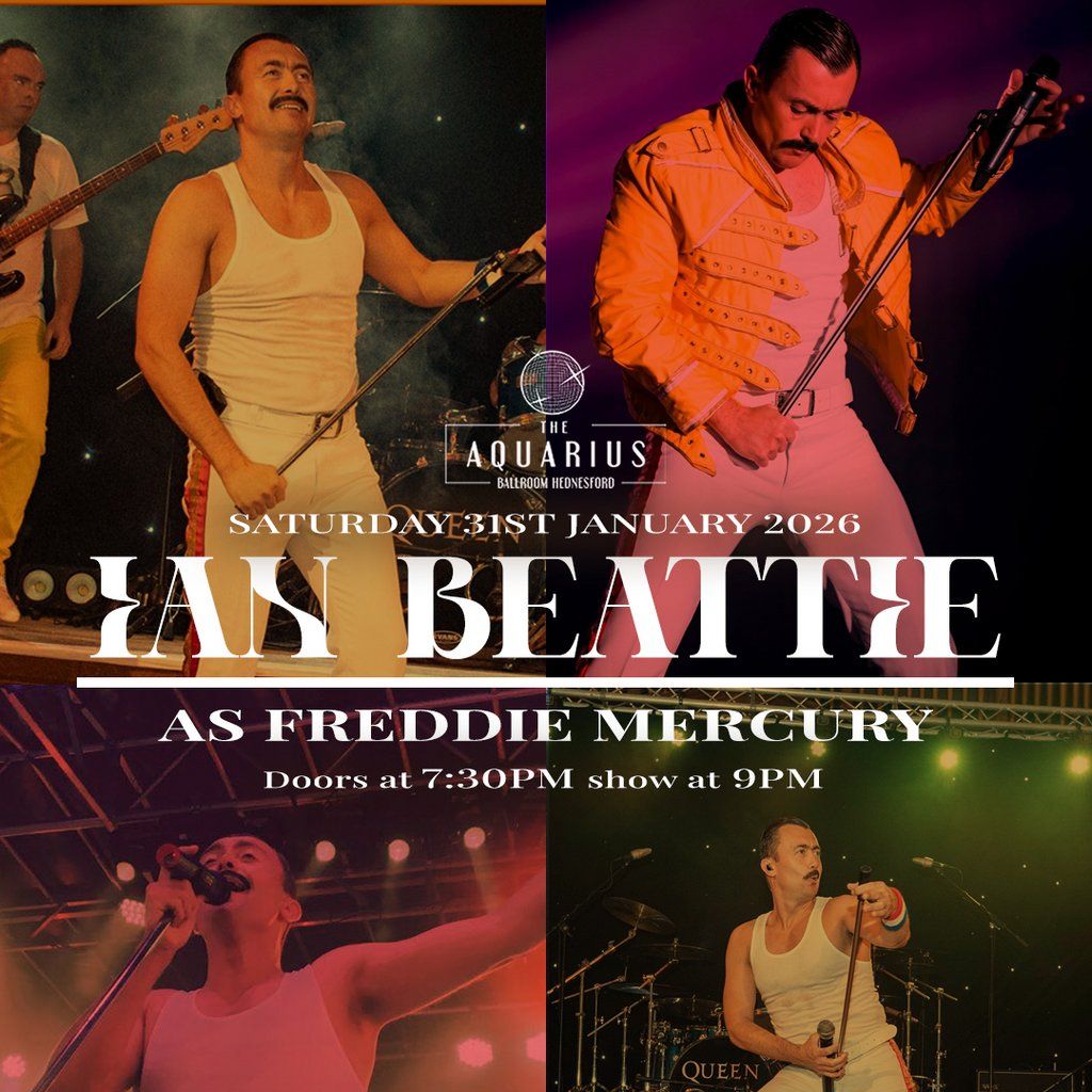 Ian Beattie as Freddie Mercury