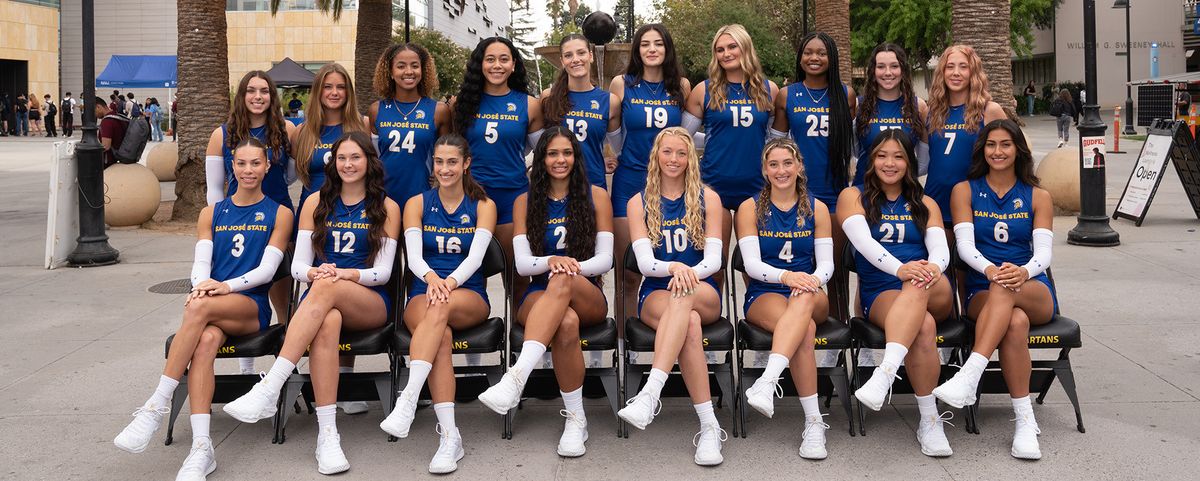 Parking San Jose State Spartans at Cal Poly Mustangs Womens Volleyball