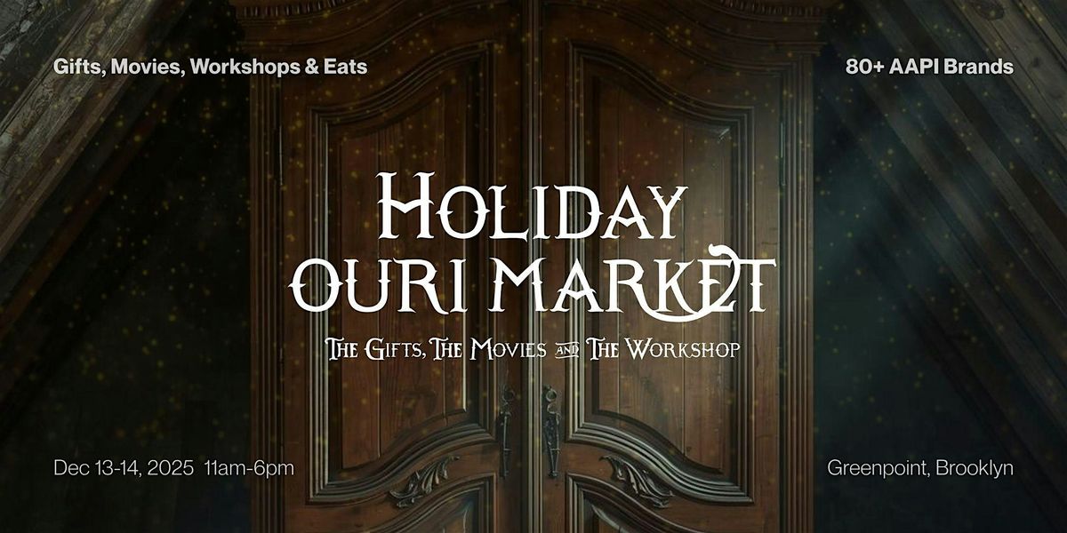 AAPI Holiday Market in Greenpoint, Brooklyn