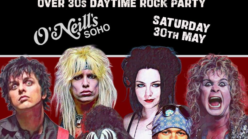 An Afternoon of Rock IV LONDON - Rock & Metal For Over 30s, 3pm-7pm