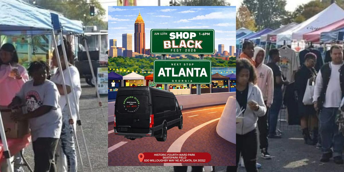 Atlanta Bike Rack June 13, 2026 - Shop Black Fest - Atlanta at Historic Fourth Ward ...