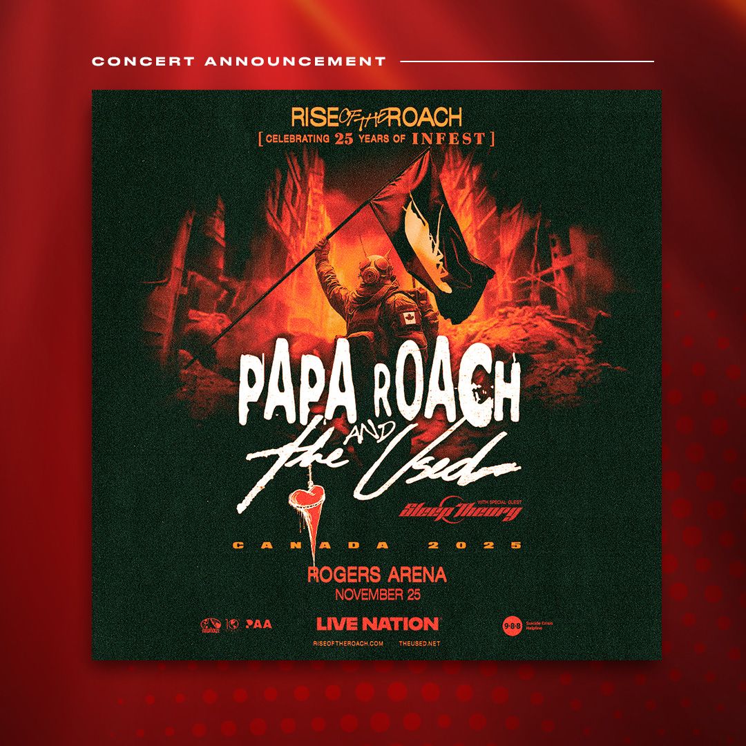 Papa Roach The Used & Sleep Theory