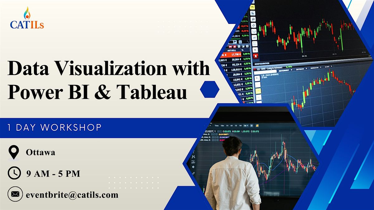 Data Visualization with Power BI & Tableau: 1 Day Workshop in Ottawa