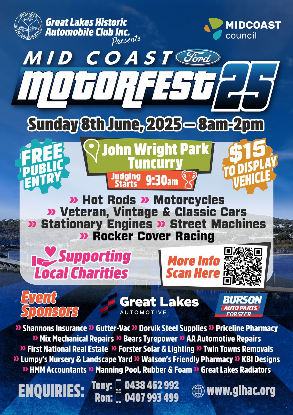 Mid Coast Ford Motorfest 2025 Presented by Great Lakes Historic