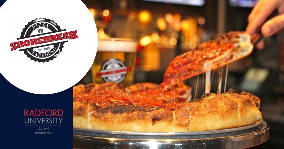 Radford Alumni Social at Shorebreak Pizza ShoreBreak Pizza & TapHouse