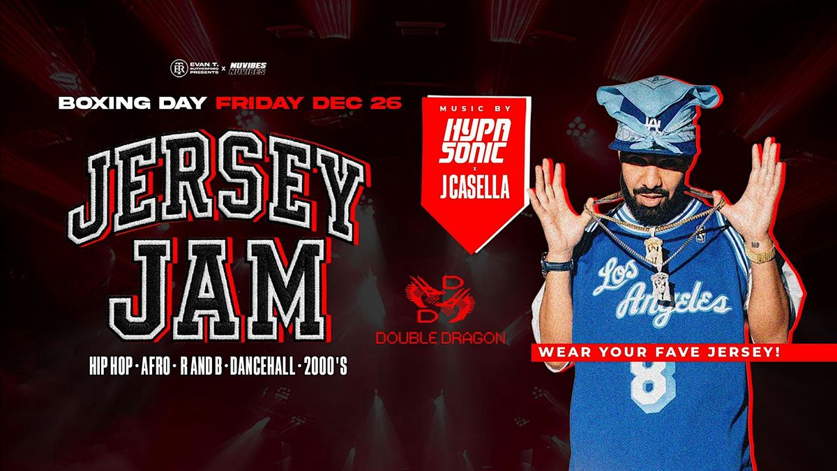 Boxing Day \u2022 JERSEY JAM!