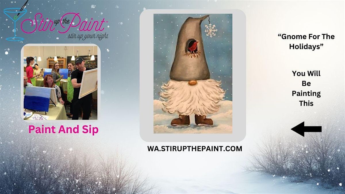 Seattle Paint and Sip, Paint Party, Paint Night  With Stir Up The Paint