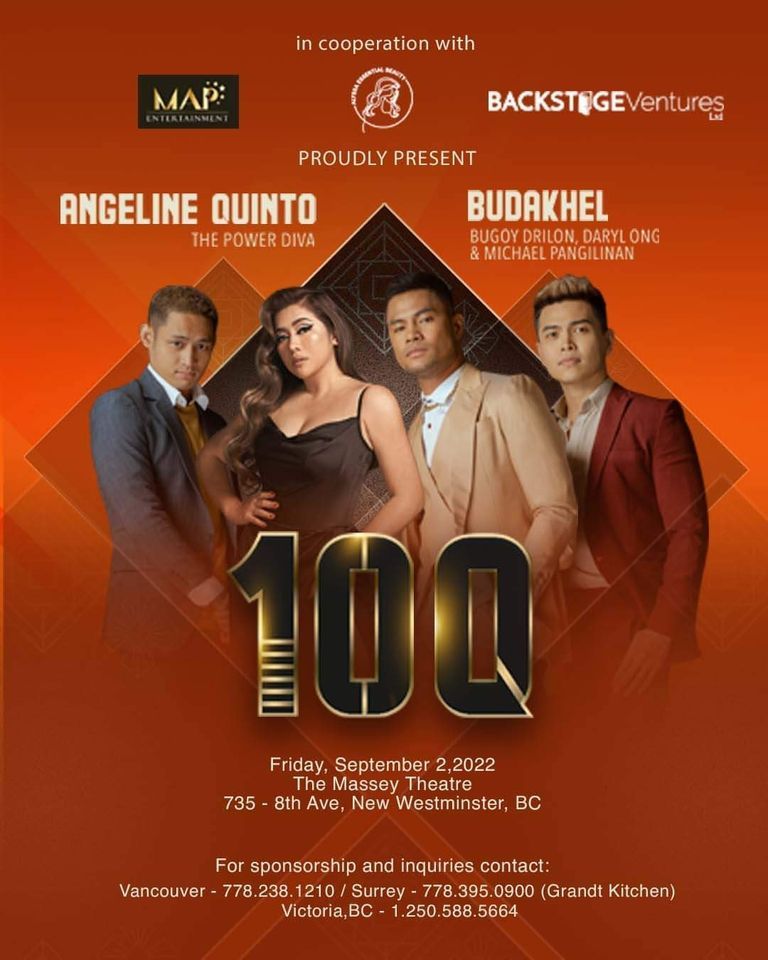 10Q Concert With ANGELINE QUINTO And BUDAKHEL (Bugoy Drilon, Daryl Ong ...