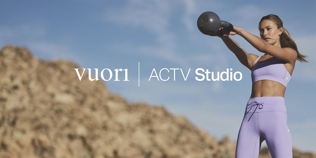 ACTV Studio IRL: Vuori Rush Street x Vibez Fit