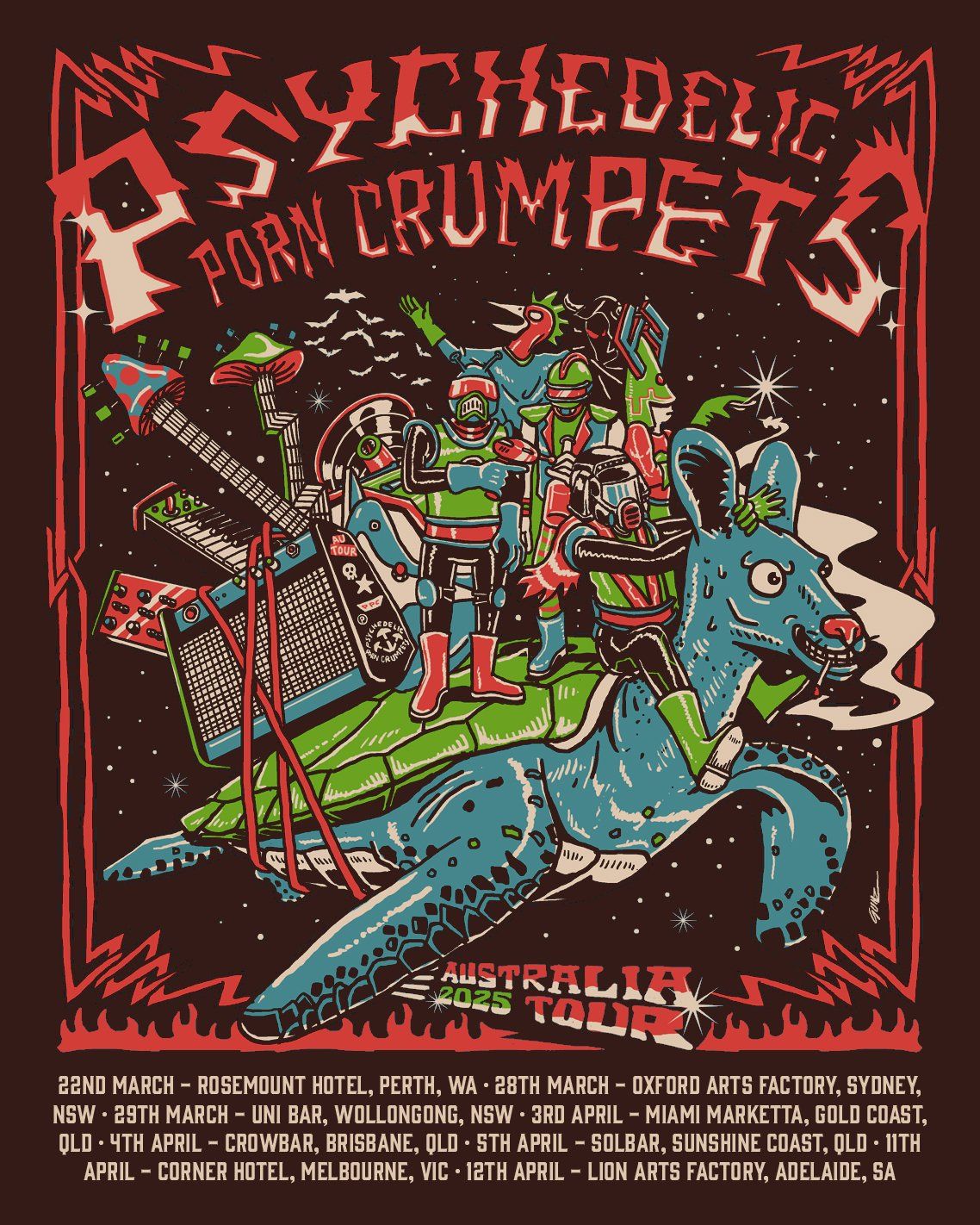 Psychedelic Porn Crumpets