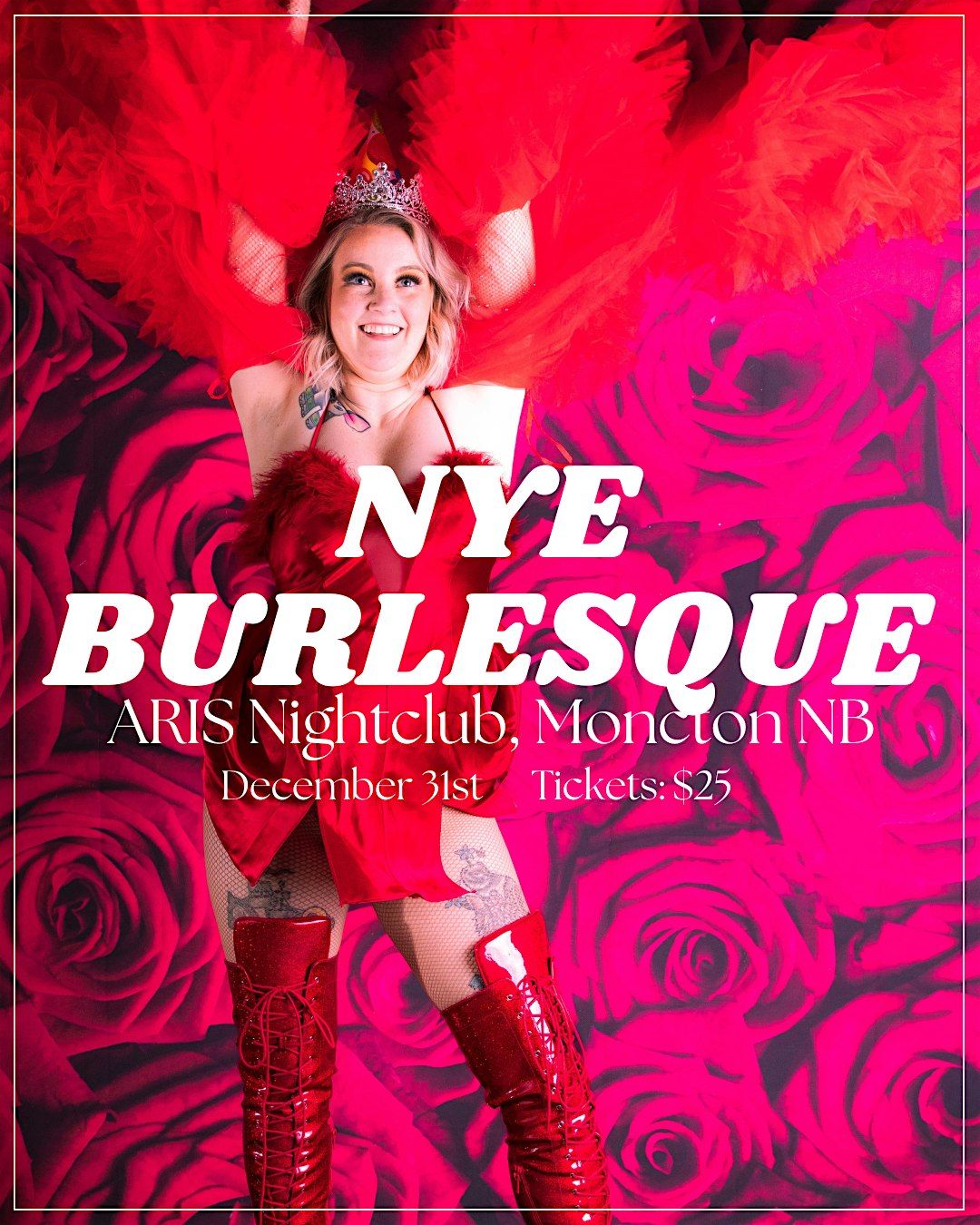 NYE Burlesque - a toast to the tease!