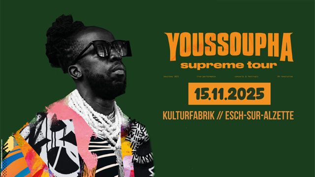 Youssoupha - Supreme Tour - Kulturfabrik in Esch-sur-alzette