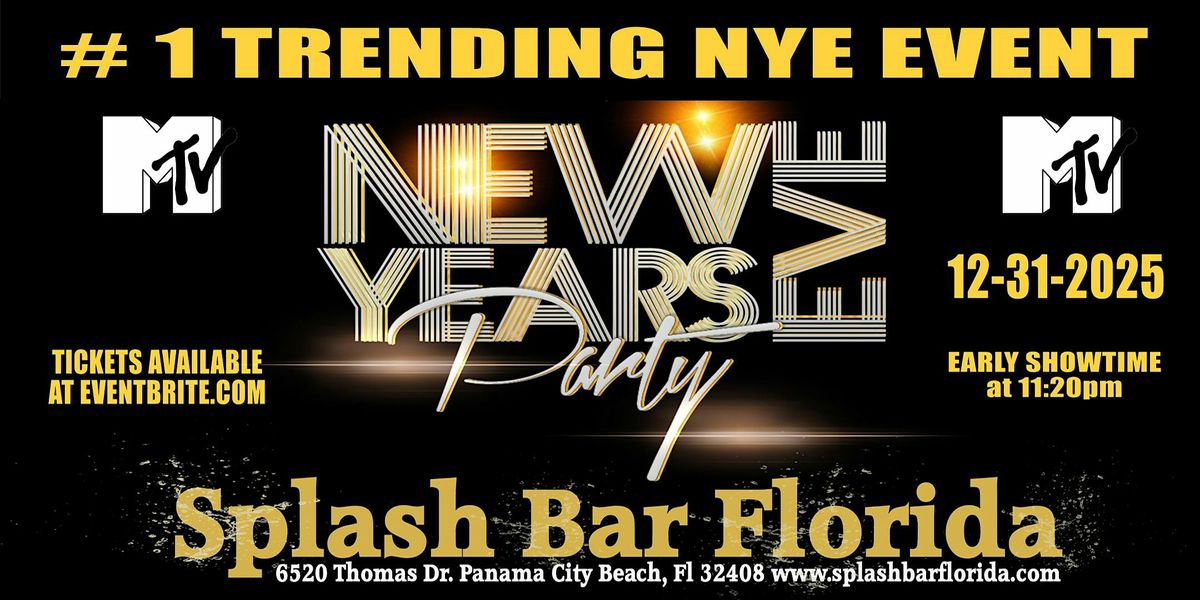 NEW YEAR'S EVE AT SPLASH BAR PANAMA CITY BEACH
