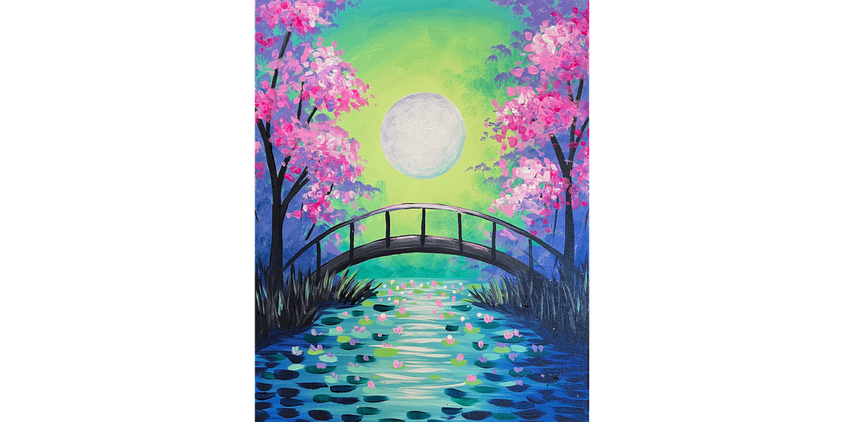 Moonlit Waterlilies - Paint and Sip in Norfolk | Classpop!\u2122