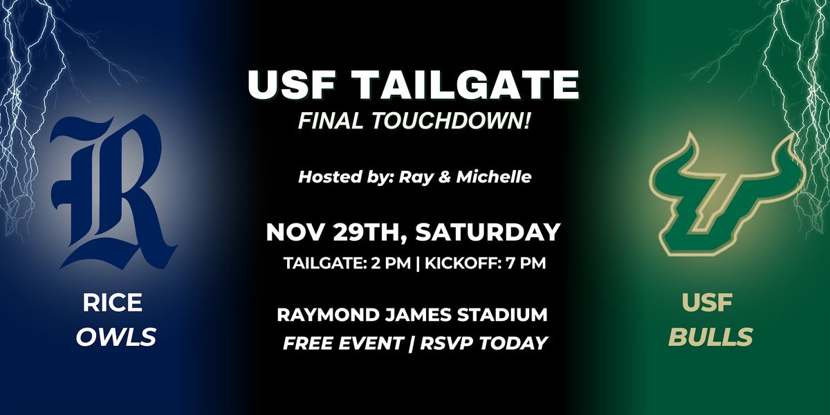 USF Tailgate: Final Touchdown vs Rice Owls