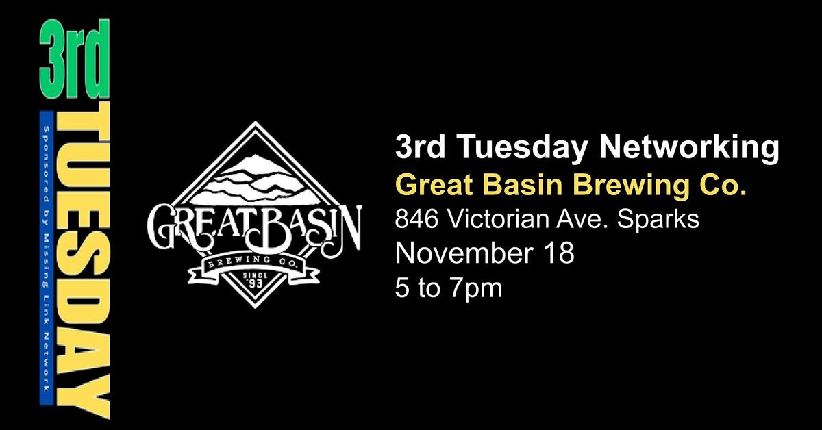 3rd Tuesday Networking powered by Missing Link Network