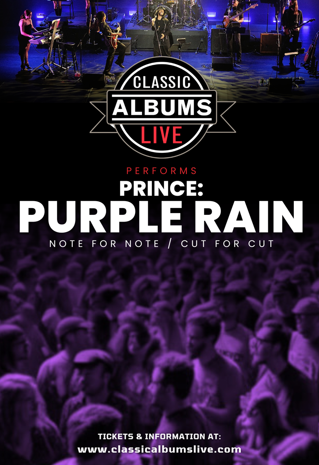 Purple Rain by Prince Classic Albums Live at Steinmetz Hall at Dr Phillips Center
