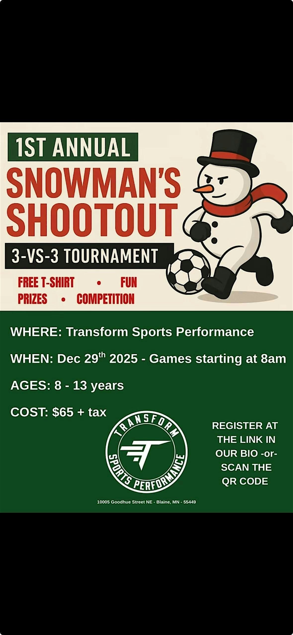 1st Annual Snowman\u2019s Shootout