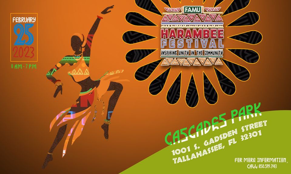 Famu Annual Harambee Festival 2023 Cascades Park Tallahassee Fl February 25 2023 