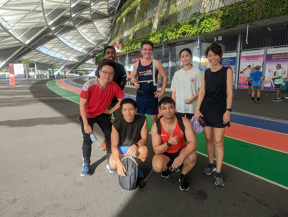 Saturday Morning Track Intervals @ National Stadium