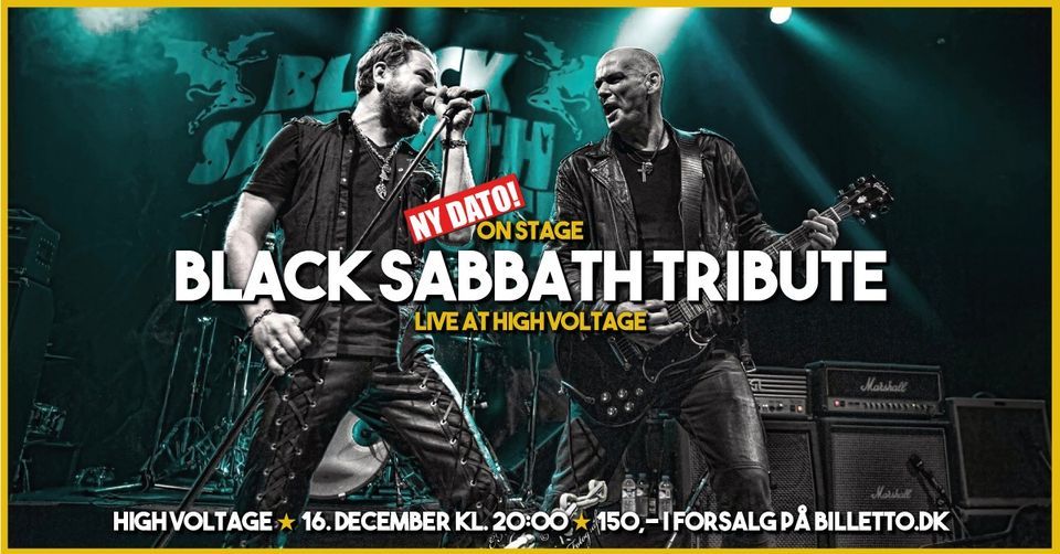 \u2605 Black Sabbath Tribute [DK] \u2605 High Voltage