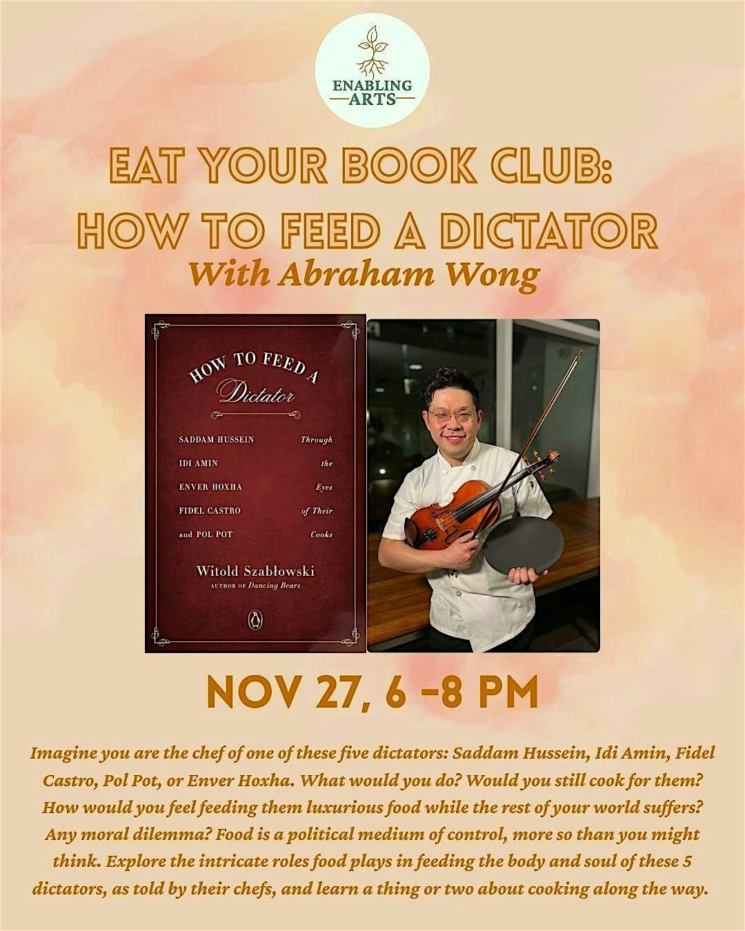 Eat Your Book Cub: How to Feed a Dictator