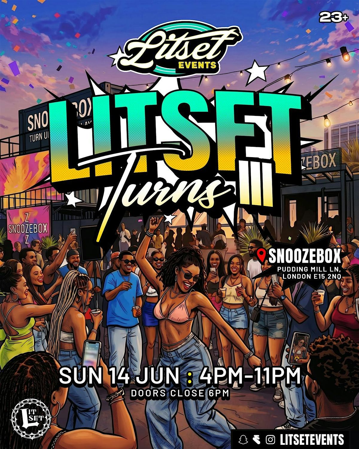 LITSET TURNS III (Day Party)