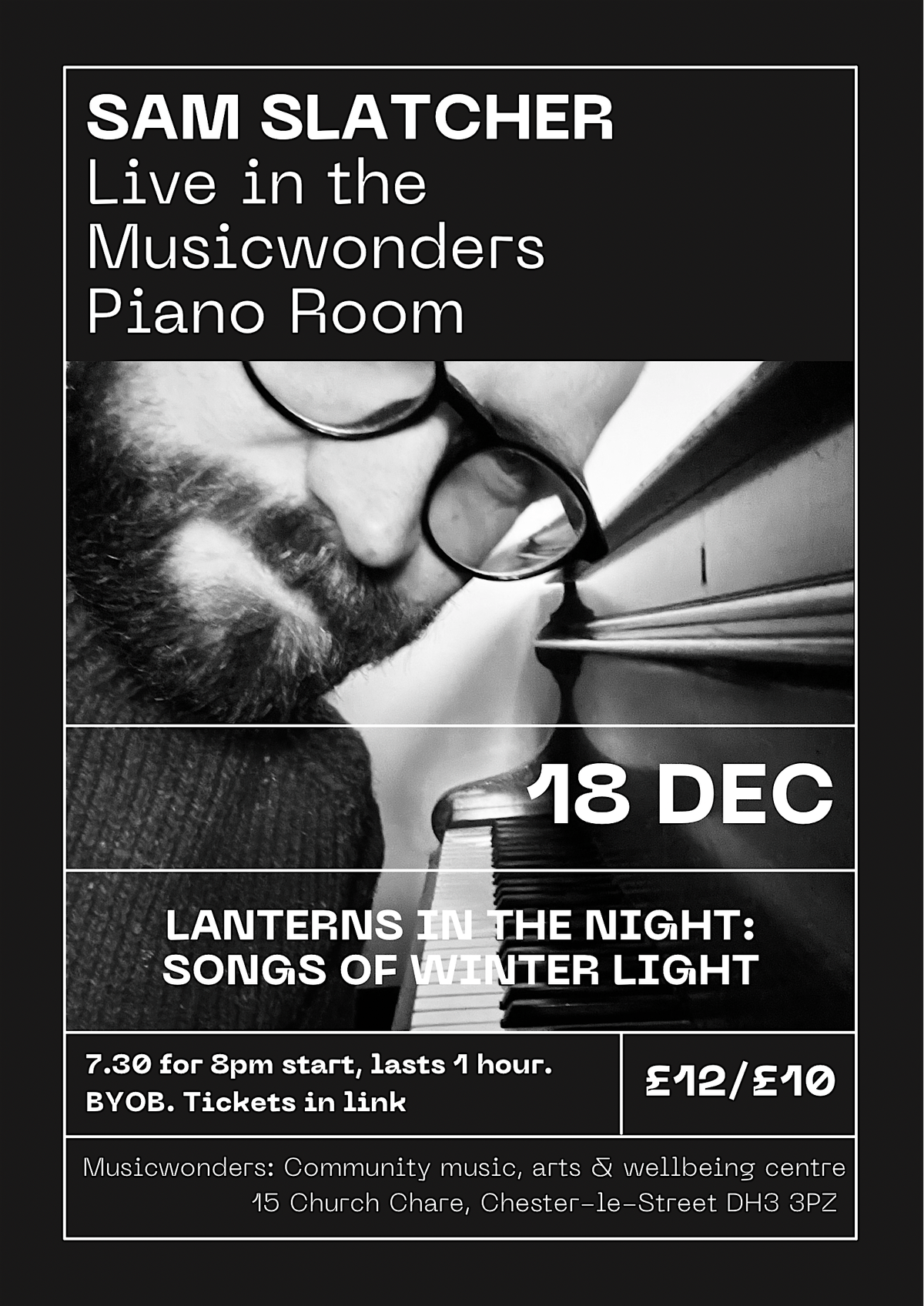 Sam Slatcher: Live at the Musicwonders Piano Room