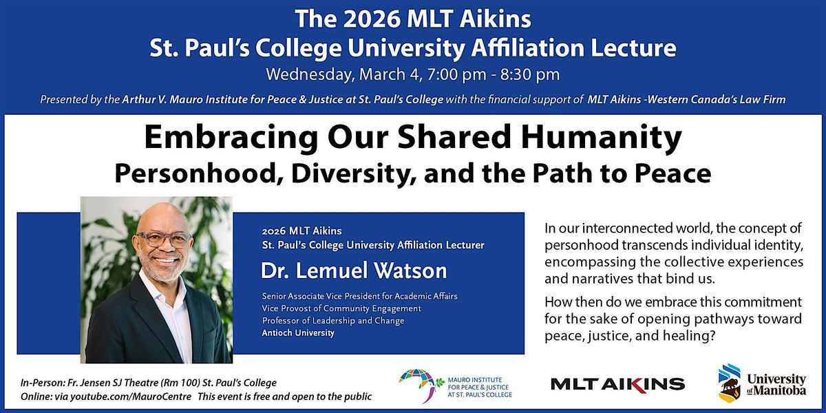 Embracing Our Shared Humanity Personhood, Diversity, and the Path to Peace