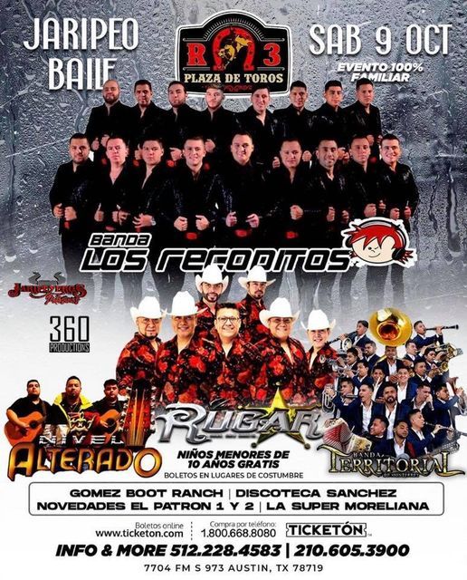 Jaripeo Baile \u201cPlaza R3\u201d