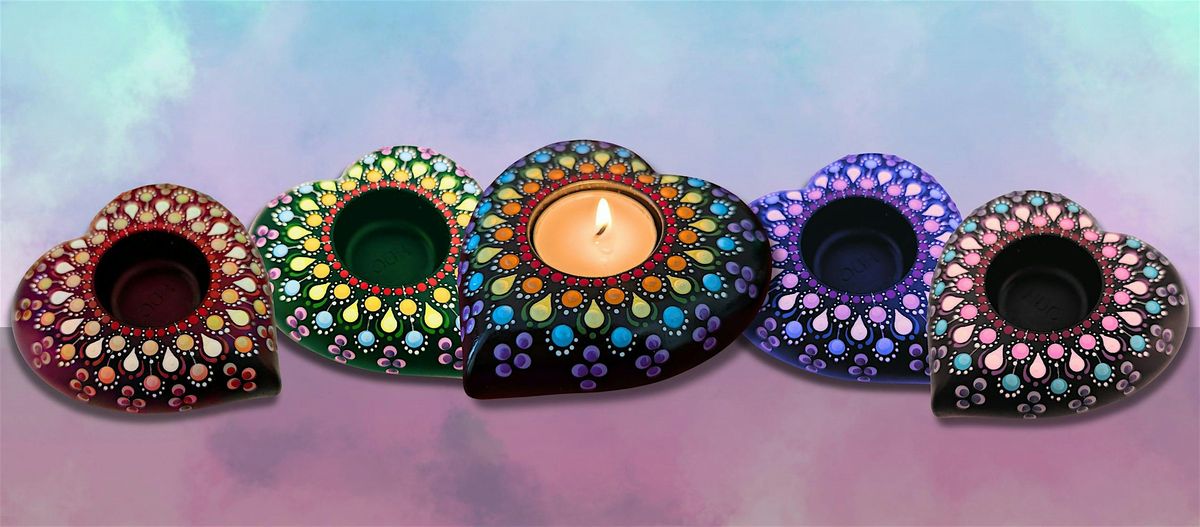 Mandala Tea Light Workshop - Special Heart Edition