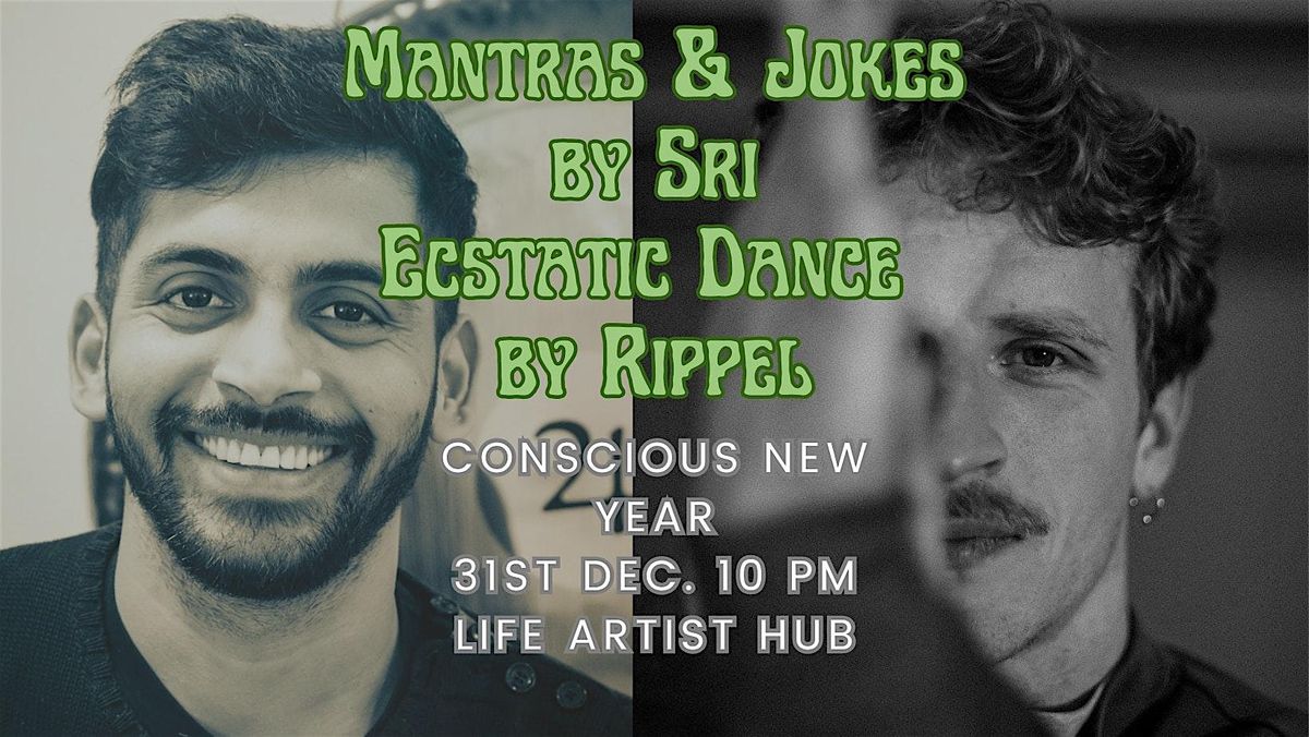 Ecstatic Dance & Mantra Concert \/\/ New Years Edition(Rippel + Sri & Band)