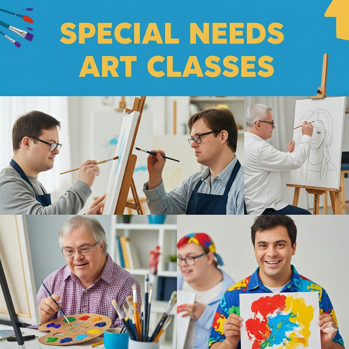 Art Classes for Adults with Special Needs