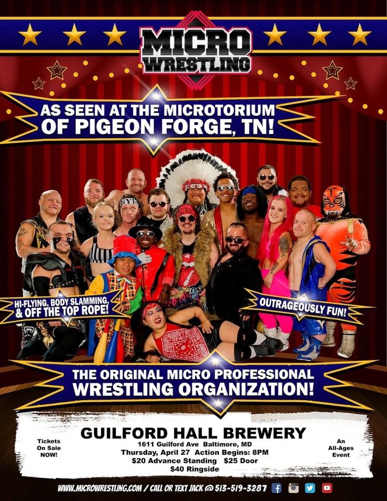 All-Ages Micro Wrestling at the Microtorium of Pigeon Forge