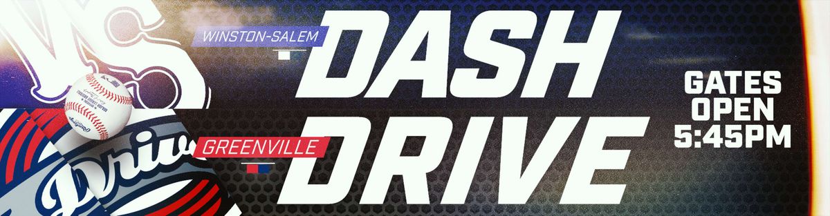 Winston-Salem Dash at Greenville Drive at Fluor Field