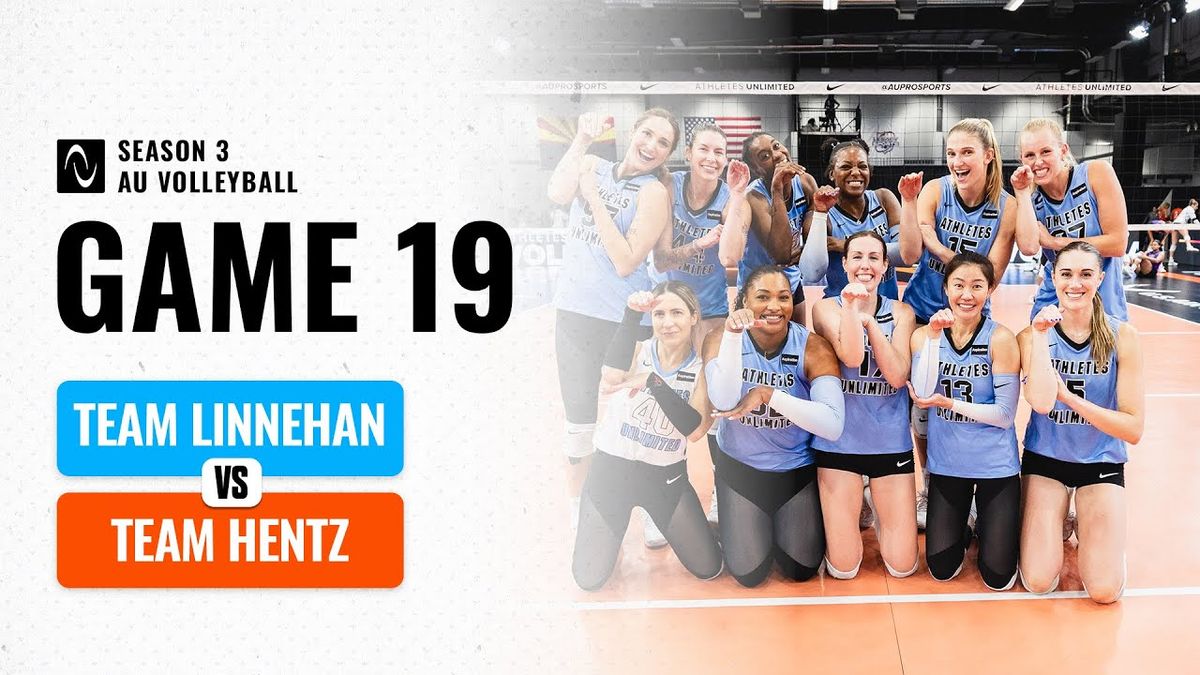 Athletes Unlimited Pro Volleyball Championship: Game 19 & Game 20