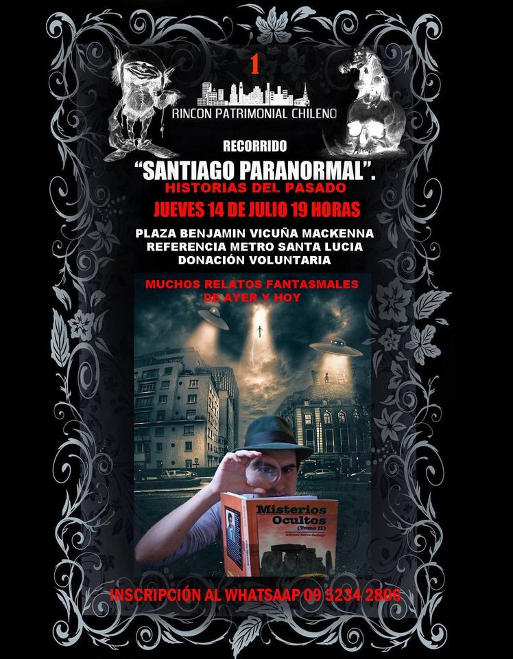 tour paranormal santiago