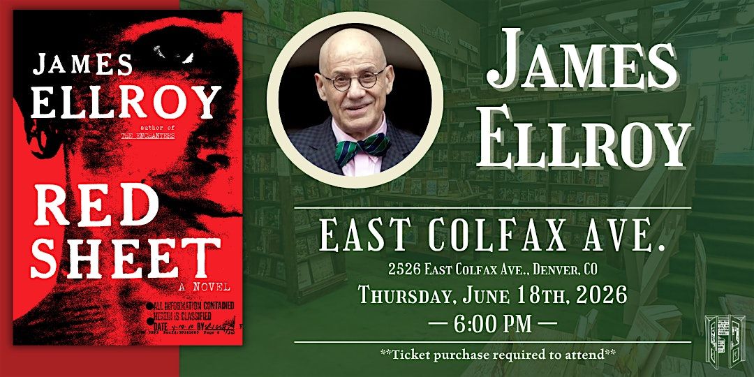 James Ellroy Live at Tattered Cover Colfax