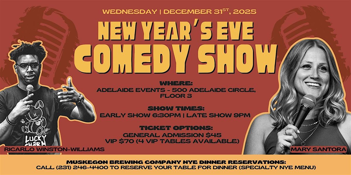 New Year's Eve Comedy Show at Adelaide Events