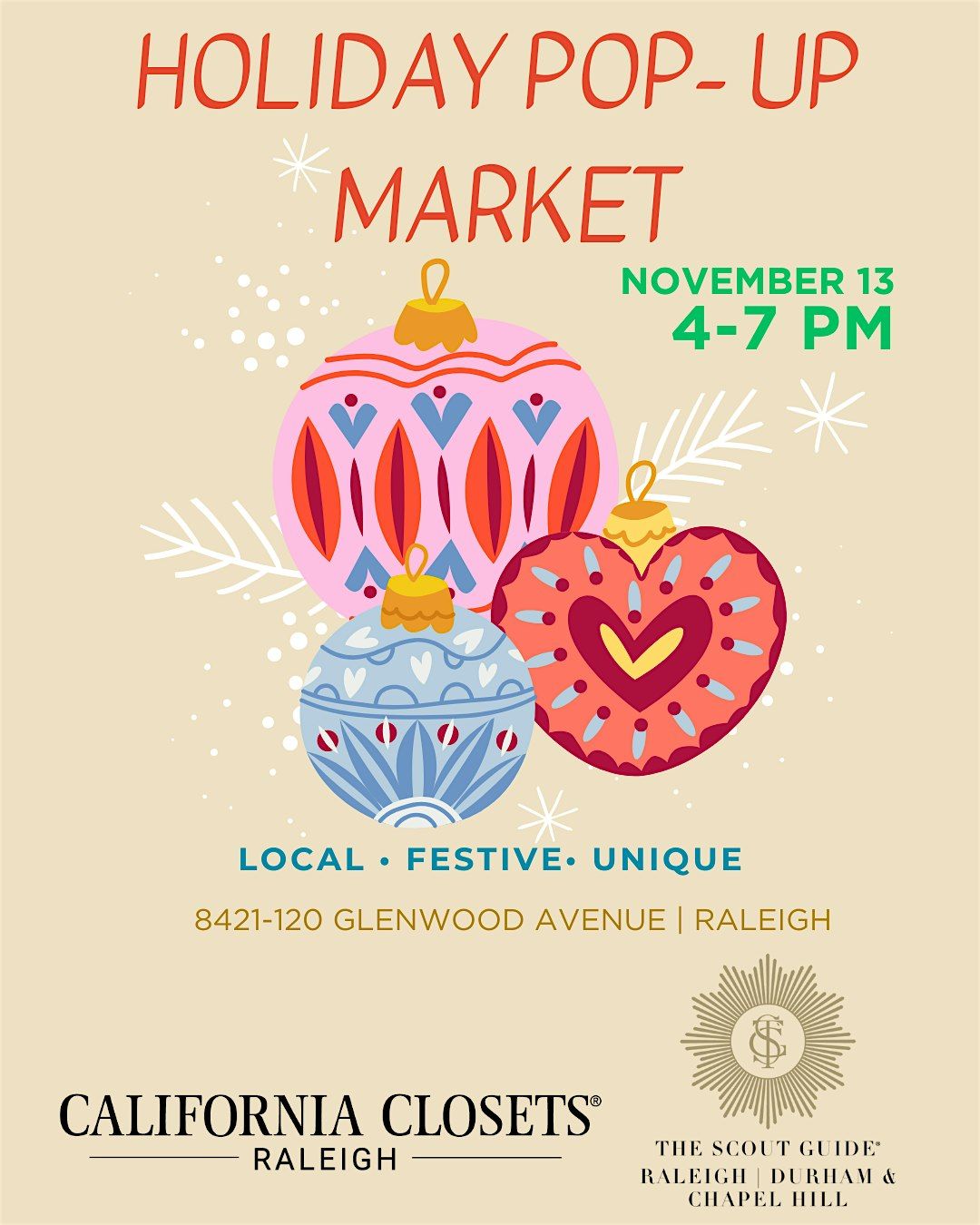 Holiday Pop- Up Shop