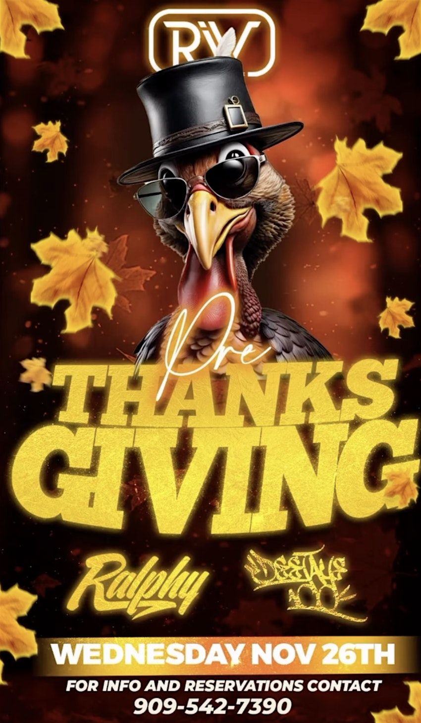 Pre-Thanksgiving Party at Club Riv 11\/26
