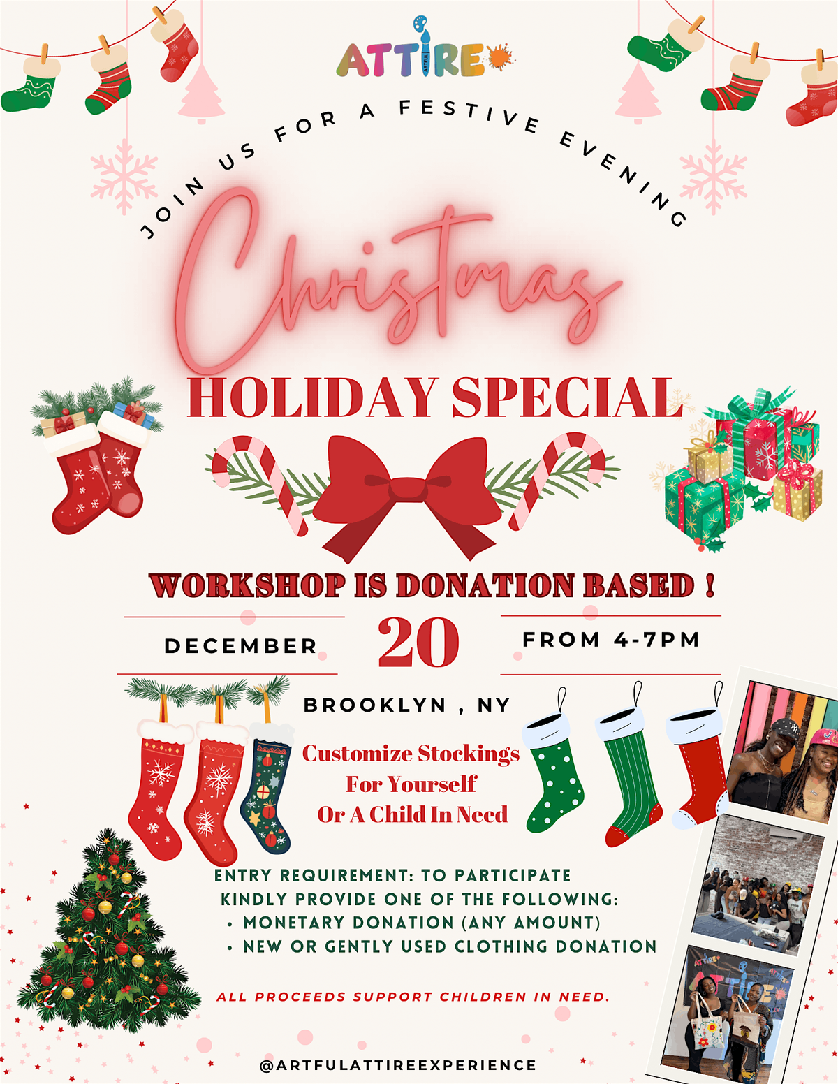 Artful Attire: Creative Holiday Special