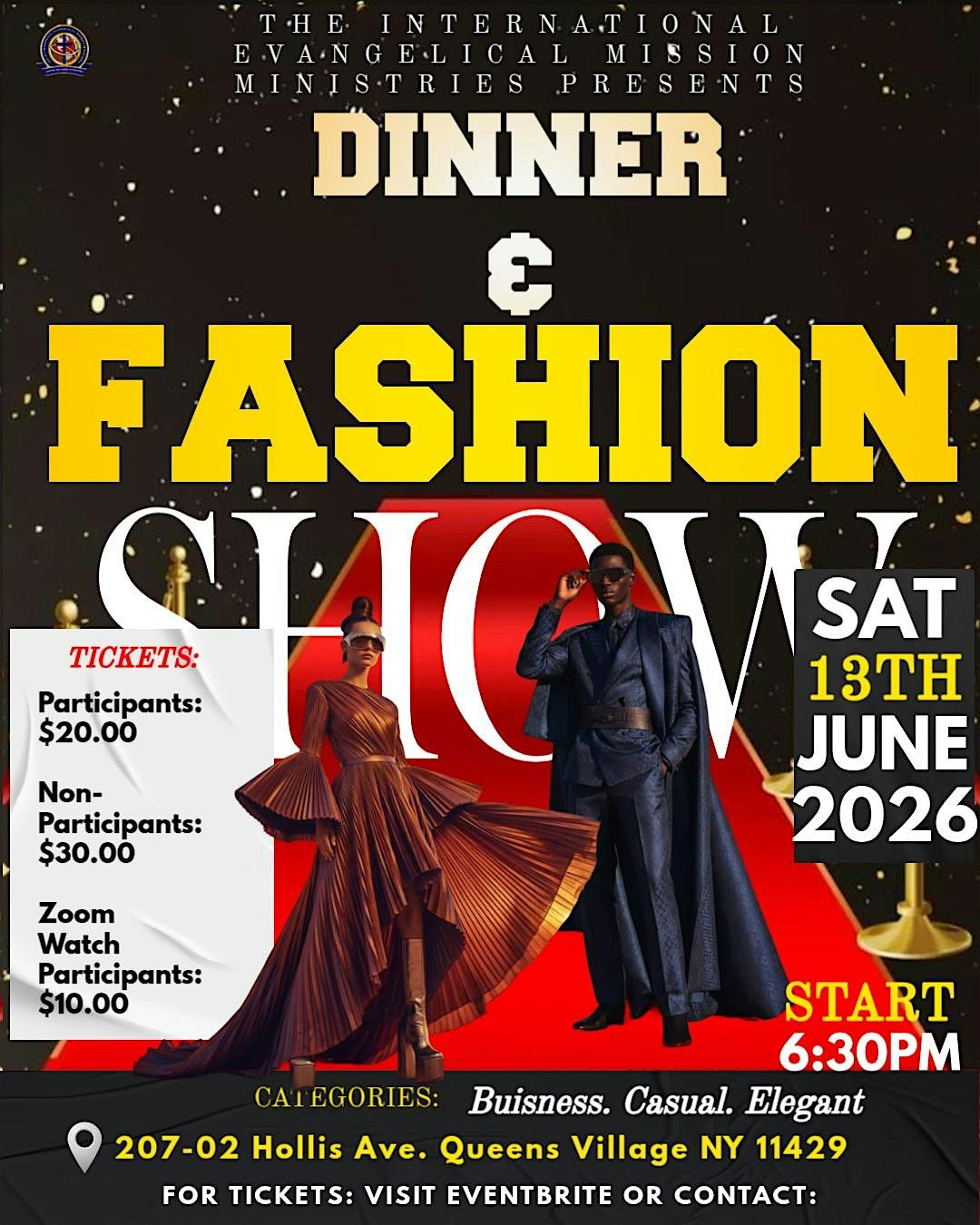 Dinner And Fashion Show