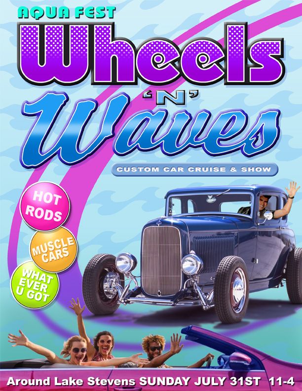 Wheels and Waves Aquafest Lake Stevens July 31, 2022