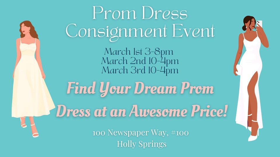 Prom Dress Consignment Event with Bless Your Heart!