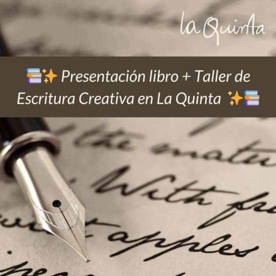 Taller de escritura creativa en La Quinta \u2728\ud83d\udcda