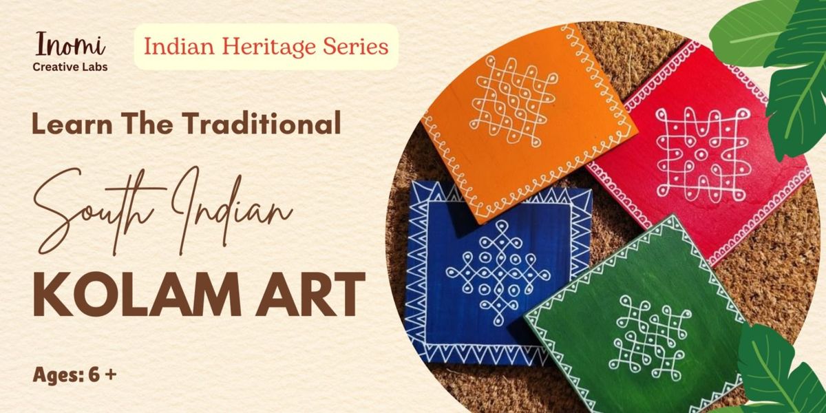 Learn Kolam Art: Traditional South Indian Art